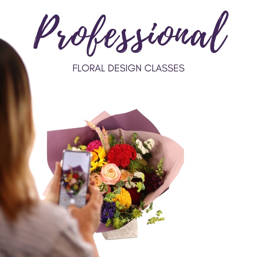 Professional floral class